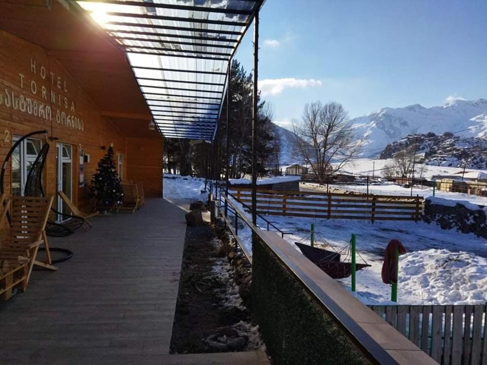 Hotel Tornisa Kazbegi Buitenkant foto